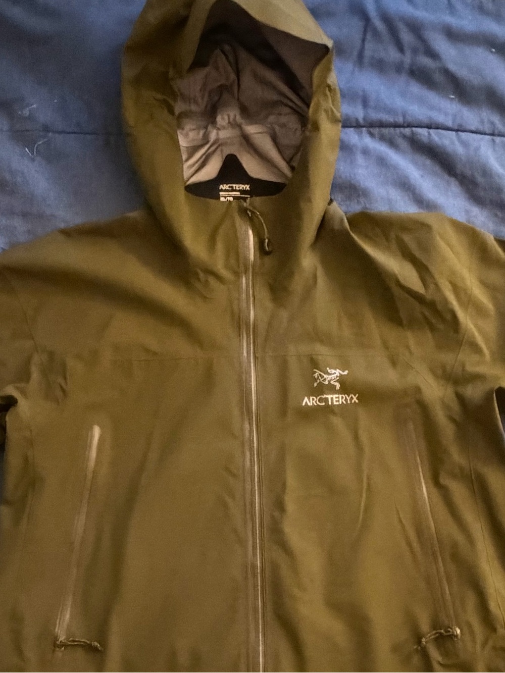 Arc'teryx Zeta AR Gore‑Tex Jacket-Men’s XL in Olive Green - Picture 7 of 16